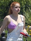 Ariel Winter in Areola slip