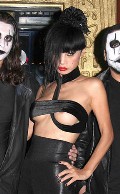 Ling Bai nude in Nip slip
