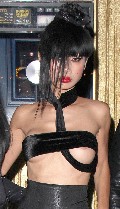 Ling Bai nude in Nip slip