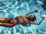 Beate Muska in photo shoot