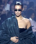 Bella Hadid nude in nip slip