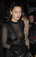 Bella Hadid in see  through
