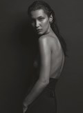 Bella Hadid nude in V