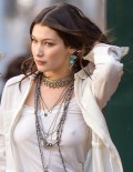 Bella Hadid in see  through