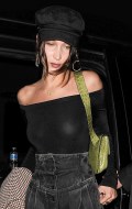 Bella Hadid in see  through