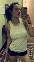 Bella Thorne in see  through