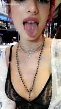 Bella Thorne in see  through