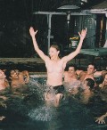 Beth Broderick nude in Hollywood Splash