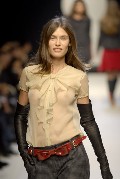 Bianca Balti in see  through