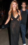 Brooks Nader in see  through