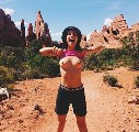 Caitlin Stasey nude in topless