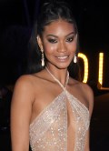 Chanel Iman in see  through