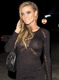 Carmen Electra in see  through