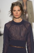 Caroline Brasch Nielsen in see  through