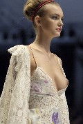 Caroline Trentini nude in catwalk oops