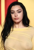 Charli XCX in see  through