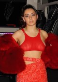 Charli XCX in see  through