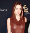 Charlotte Lawrence in see  through