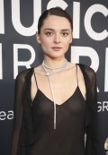 Charlotte Lawrence in see  through