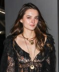 Charlotte Lawrence in see  through