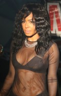 Christina Milian in see  through