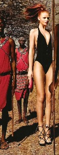 Cintia Dicker in Marie Claire ES