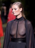 Constance Jablonski in see  through