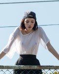Corrie Lejuwaan in see  through