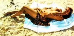 Danièle Gaubert nude in Cine Revue