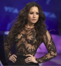 Demi Lovato in see  through