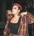 Demi Lovato in see  through