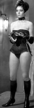 Boobs diana rigg Naked theatre: