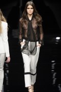 Kamila Hansen in catwalk see through