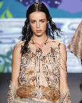 Edie Campbell in see  through