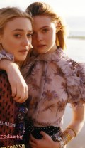 Elle Fanning in see  through