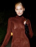 Elsa Hosk in see  through