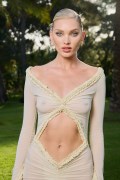 Elsa Hosk in see  through