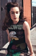 Emilia Clarke in see  through