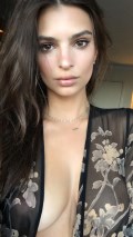 Emily Ratajkowski in see  through