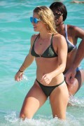 Emily Bett Rickards in bikini