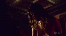 Emma Hamilton nude in "The Tudors"