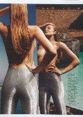 Eniko Mihalik nude in Harper's Bazaar ES
