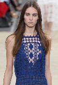 Estella Brons in see  through