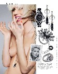 Eva Herzigova nude in Elle RU