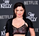 Eve Hewson in see  through