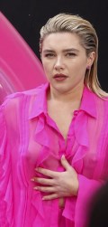 Florence Pugh in see  through