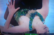 Gabriella Papadakis nude in nip slip