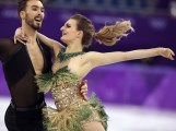 Gabriella Papadakis nude in nip slip