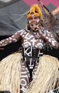 Grace Jones nude in body paint