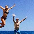 Jessica Seinfeld in bikini